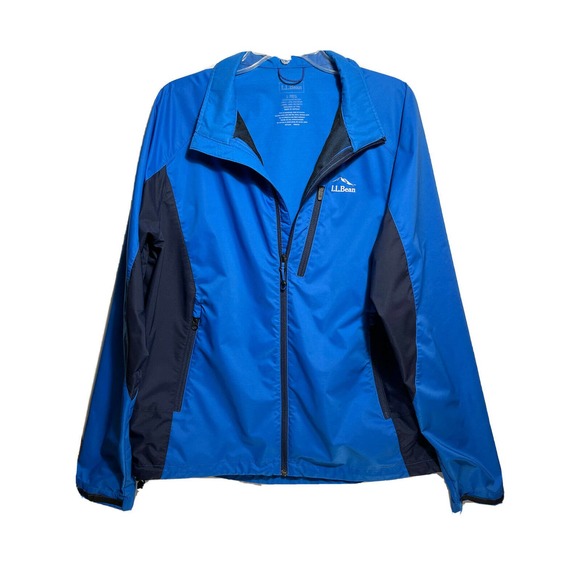 L.L. Bean Other - L L Bean Men’s L Polyester Jacket Blue Black
